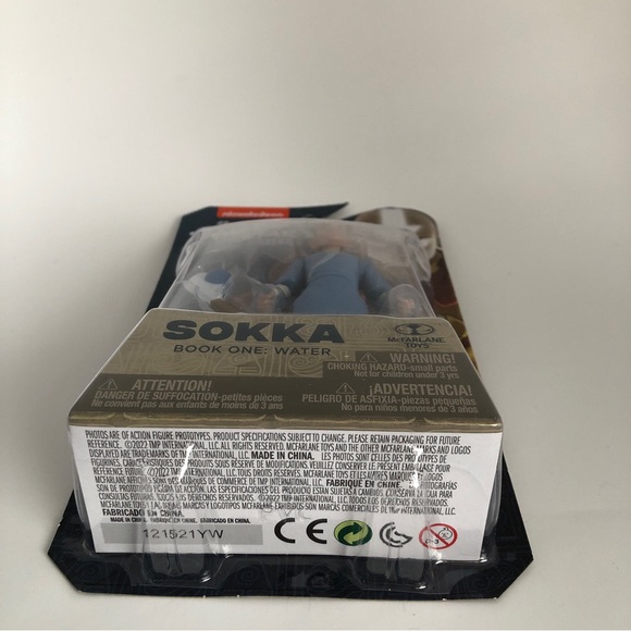NEW- nickelodeon Avatar The Last Air Bender - Sokka (Book One: Water) 2022 - Picture 6 of 8